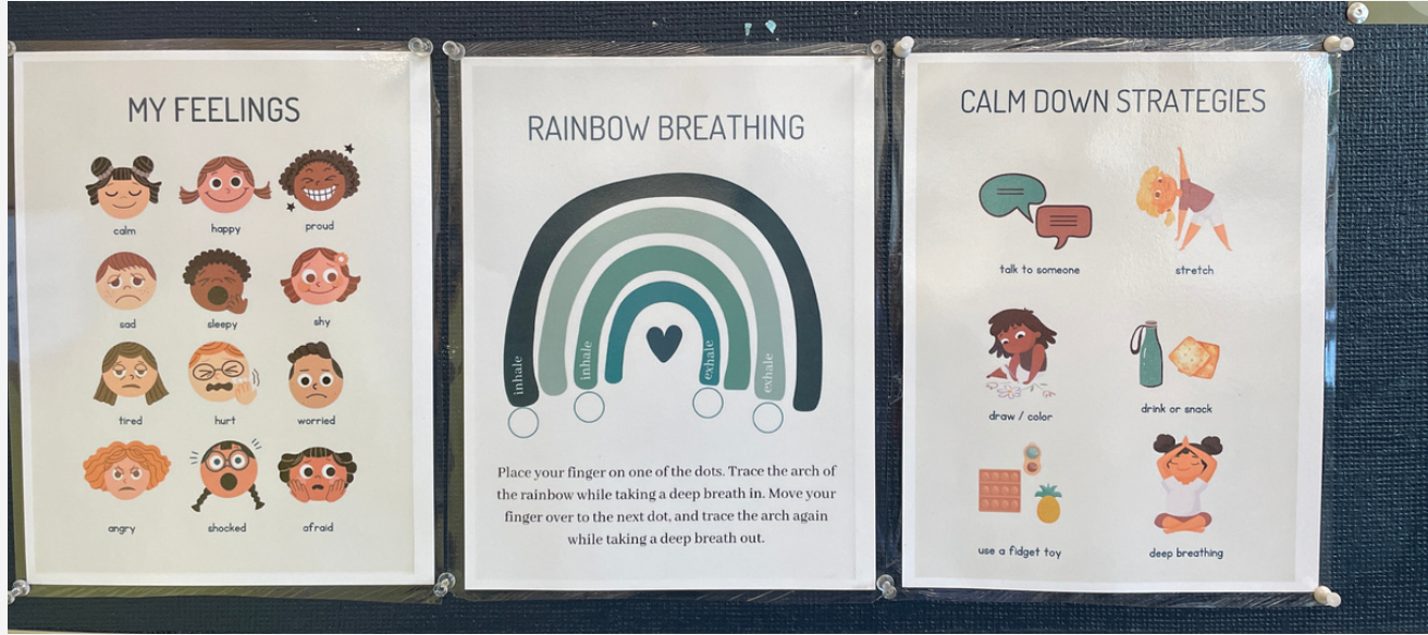 Examples of Calm Down strategies