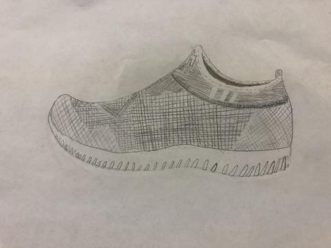 Div. 8: My Shoe Sketch